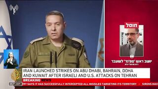 Israeli military spokesperson says seven high-ranking Iranian officials have been killed.mp4