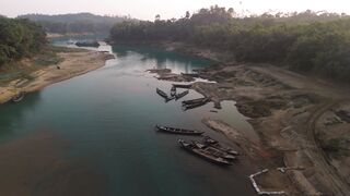 Travelpro - scenic aerial view of lalakhal river sylhet | Trending HD Video 2