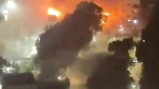 Direct impact in Tel Aviv confirmed breakingnews iranwar telaviv isrealwar news