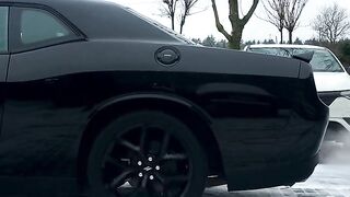 Winter solstice - dodge car starting in winter | Trending HD Video