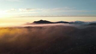Travelon - aerial mountain sunset view | Trending HD Video