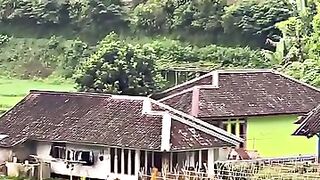 Suasana kampung masih sepi ????
