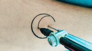 Beautiful homemade diy temporary tattoo
