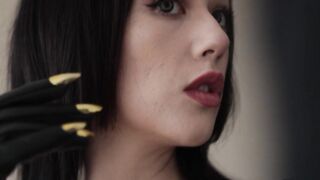 The Pioneer Woman - elegant woman in black outfit with bold makeup | Trending HD Video