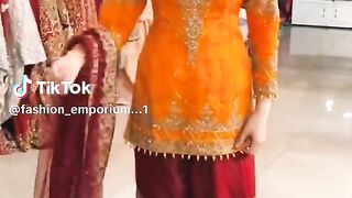 Orange and Maroon