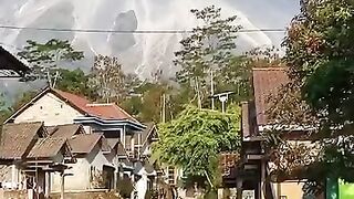 Senja di Kaki Gunung Merapi #keindahanalam #gunungmerapi