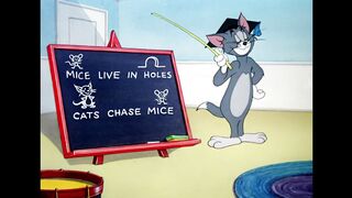 Tom & Jerry - A Lesson From Professor Tom