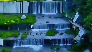 Grojogan Watu Purbo, air terjun bertingkat yang indah di Yogyakarta #keindahanalam #yogyakarta