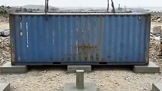 A modern container house ????