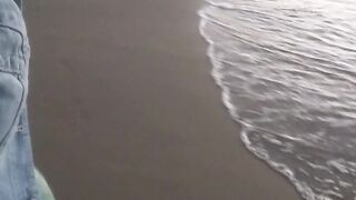 Travel Backpack - waves crashing on the shore | Trending HD Video