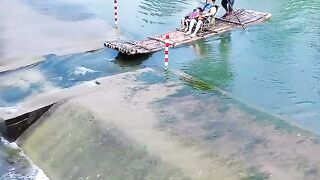 River trip by boat