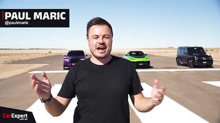 V12 vs V8 v electric drag race： Cullinan v Urus v G63 v Ioniq 5 N