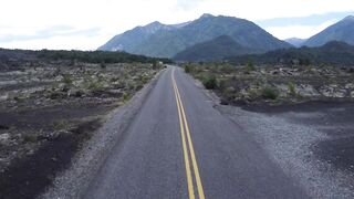 travelite - drone footage of a country road | Trending HD Video
