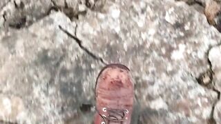 Travelpro - a person walking on a rocky mountain | Trending HD Video