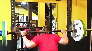 Heavy Leg Day – Barbell Squat Power