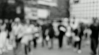 travelite - black and white video of a busy street | Trending HD Video 2