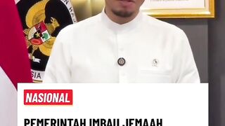 Pemerintah Republik Indonesia mengimbau seluruh jemaah umrah menunda keberangkatan ke Mekkah