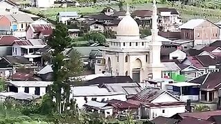 Panorama desa di lereng Gunung Slamet yaitu Dusun Gunung Malang Desa Serang Kecamatan Karangreja Kabupten Purbalingga