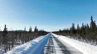 Winter Coat - a road in a winter landscape | Trending HD Video