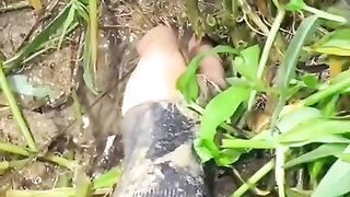 Looking for a fish or eel...... Thanks for watching..!!
