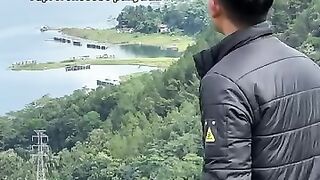 Spot tersembunyi di Waduk Wadaslintang Wonosobo, dari sini kita bisa melihat Waduk Wadaslintang dari ketinggian.