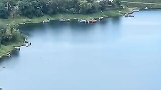 Wonosobo rmang gak punya pantai, tapi punya view Waduk Wadaslintang seindah ini