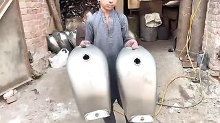 Bike fuel tank made