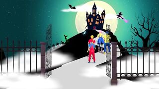 'Trick or Treat' Halloween Story - D Billions Kids Songs