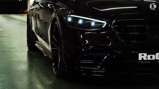 2022 Mercedes BRABUS S - Brutal Luxury Ship in detail.