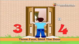 New cartoon song One two buckle my shoe nursery kids songs 2023