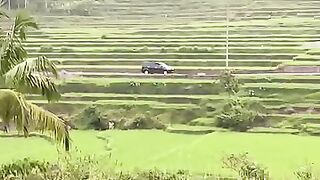 Suasana syahdu turun hujan di pelosok kampung???????? . -  #suasanakampung #vibes #hujan