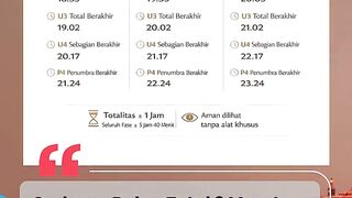 Info Gerhana Bulan Total