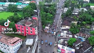 Habiganj  drone shot.