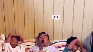 Sleeping with mic and speaker #reels #trending #fyp #funny