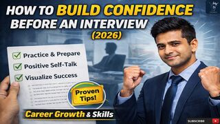 How to Build Confidence Before an Interview | Career Growth & Skills