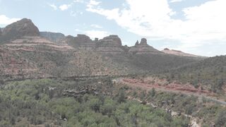 Travelpro - aerial footage of sedona mountains | Trending HD Video