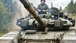 Russia T 90 Tank Power