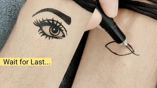 Beautiful eyes tattoo