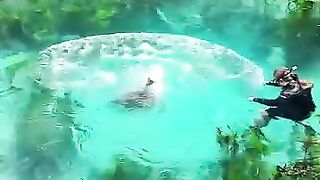 A sinkhole spring was recently discovered on this property ????????
