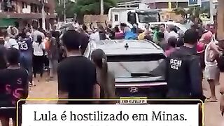 ladrão tomando vaia