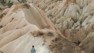 Travel Backpack - cappadocia aerial view scenic turkish landscapes | Trending HD Video