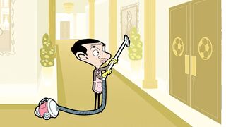 Mr. Bean - vacuuming everything up. Ckip compilation