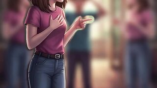 Who is his real sister?