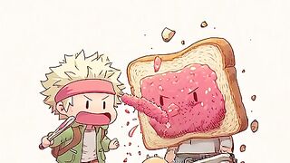 animate-denji-funny-act-chibi-denji-is-trying-to-s 3