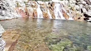 Cachoeira Lindo lugar de descanso