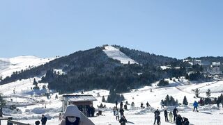 Winter solstice - scenic winter day at uludag ski resort | Trending HD Video