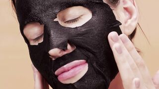 The Shy Snow Woman and the Cursed Ring - a woman removing a charcoal face mask | Trending HD Vi