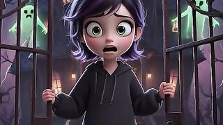 The Night the Skeleton Forgot His Head ???????? | Funny Horror Cartoon in Dark Pixar 3D Style