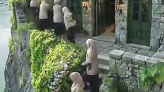 Unique Mosque on a Cliff with Ocean Views  #shorts