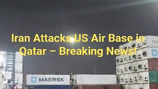 Iran Attacks US Air Base in Qatar – Breaking News! #usa #statedepar